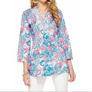 Lilly Pulitzer Sarasota Tunic Starfish XS
